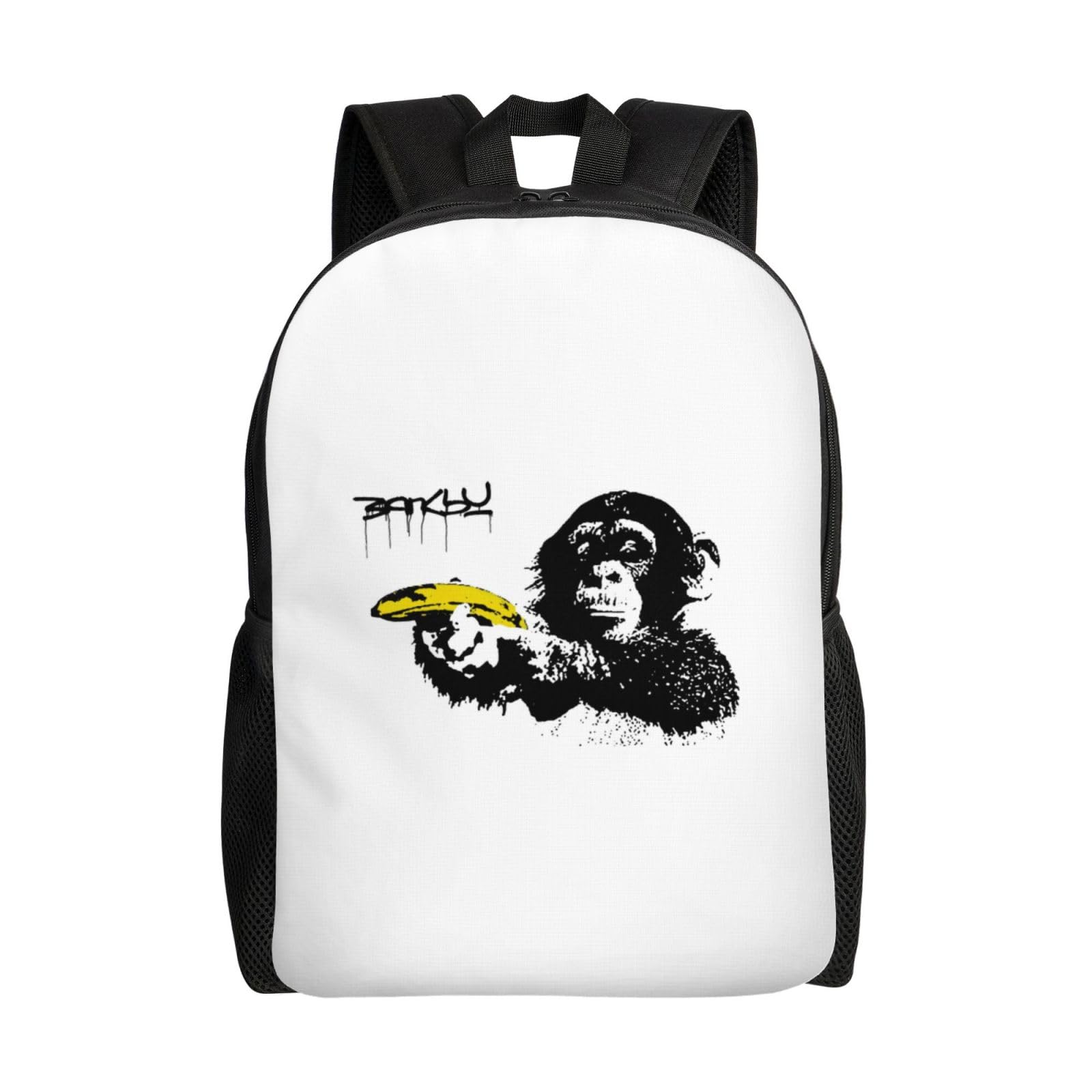 Amazon.co.jp: リュックバッグ バンクシー Banksy チンパンジー バナナ